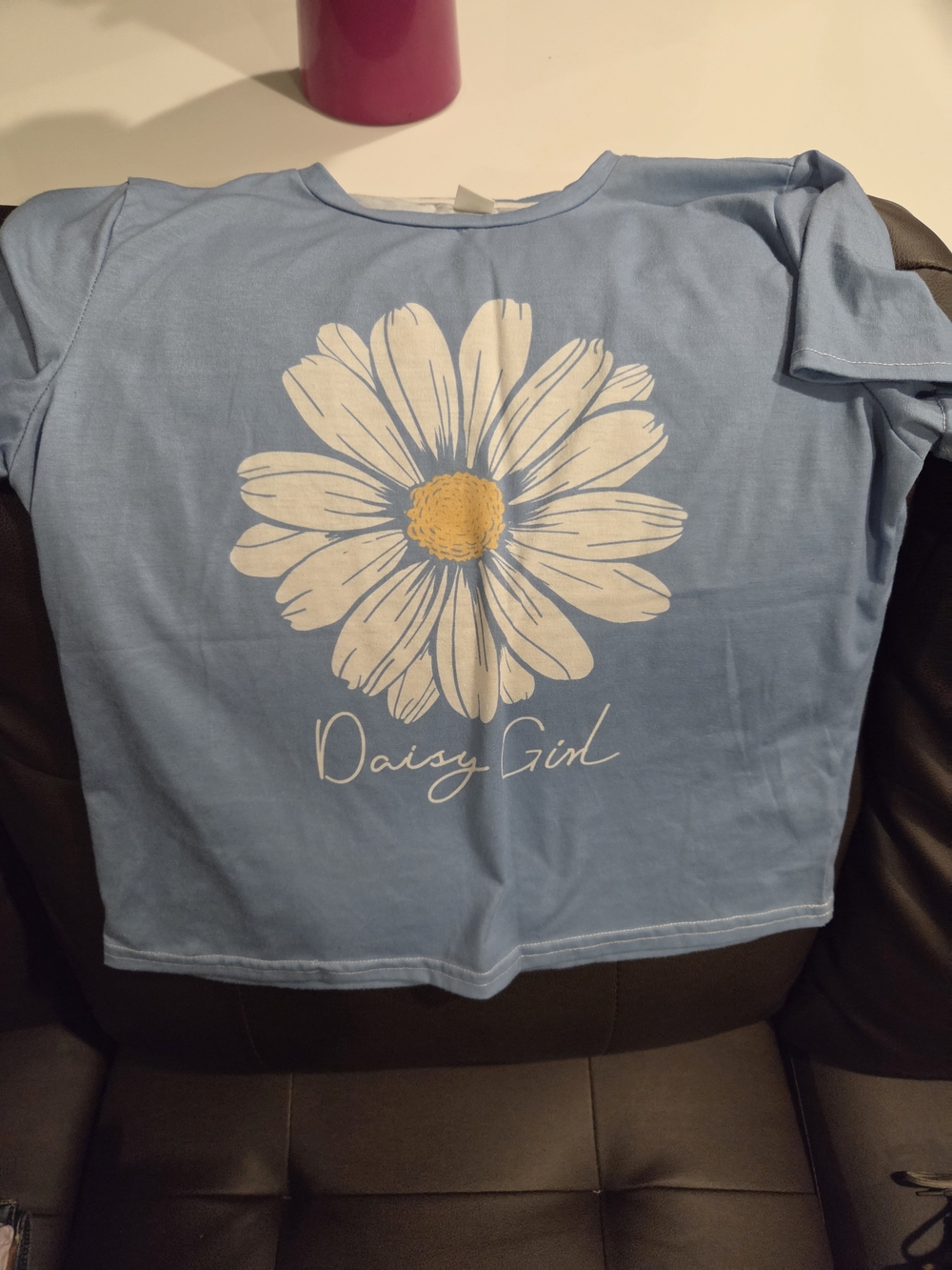 Daisy Girl Blue Kids Graphic Tee